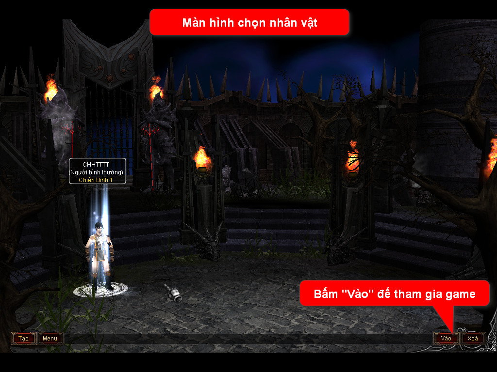Chức năng chính của Game MU Long Châu Chức năng chính của Game MU Long Châu